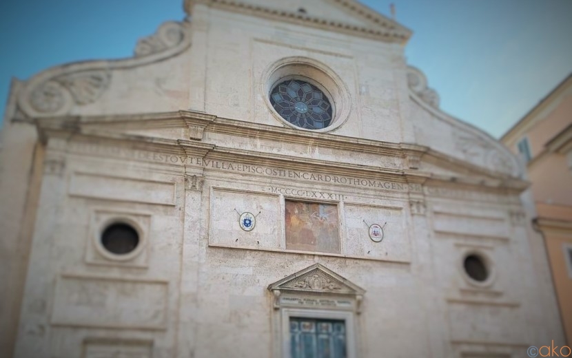 イタリアきっての名画に浸る幸せ。ローマ、サンタゴスティーノ教会｜イタリア観光ガイド