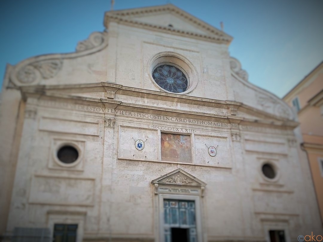 イタリアきっての名画に浸る幸せ。ローマ、サンタゴスティーノ教会｜イタリア観光ガイド