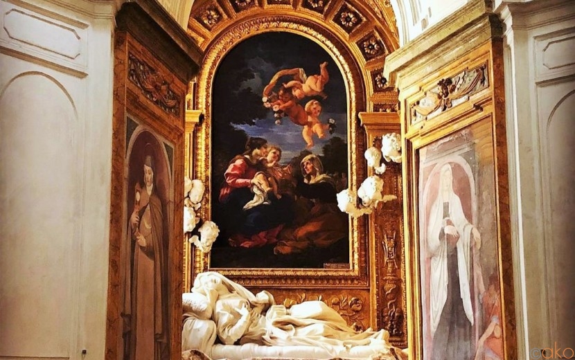 ローマ、サン・フランチェスコ・ア・リーパ教会で傑作に出会う。｜イタリア観光ガイド