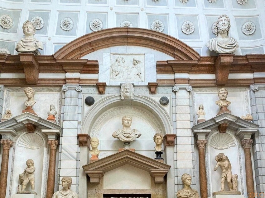 頭上に広がる麗しの世界。ヴェネツィア、グリマーニ館美術館｜イタリア観光ガイド