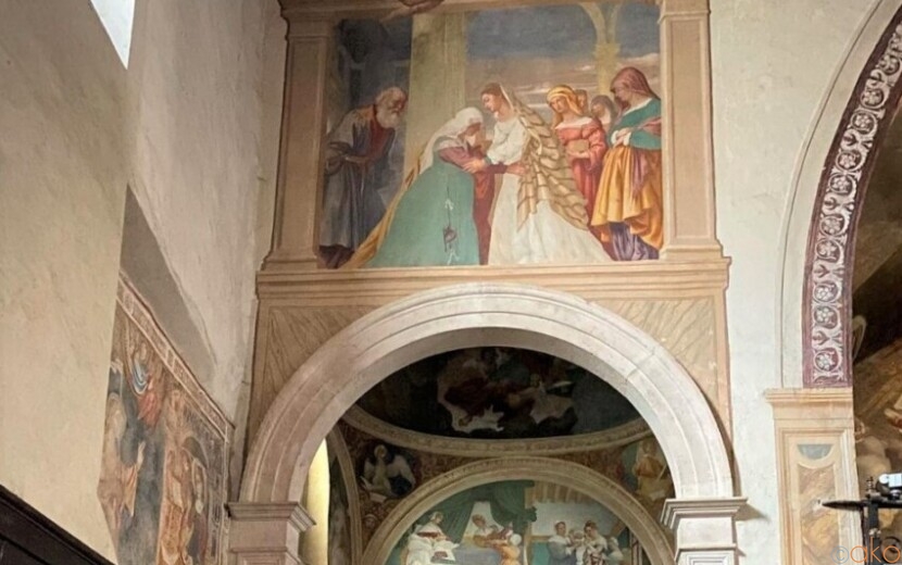 美の壁画。ベルガモ、サン・ミケーレ・アル・ポッツォ・ビアンコ教会｜イタリア観光ガイド
