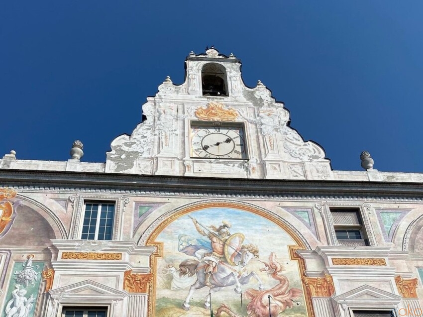 カラフルを纏った宮殿。ジェノヴァ、サン・ジョルジョ宮｜イタリア観光ガイド