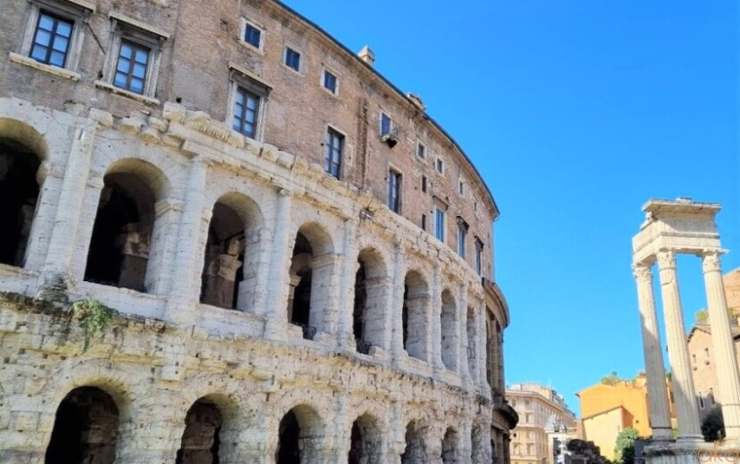 コロッセオよりさらに古いんです！ローマ、マルケッルス劇場｜イタリア観光ガイド